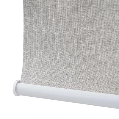 Gambar Forhom 120x250 Cm Roller Blind Blackout Textured - Abu-abu