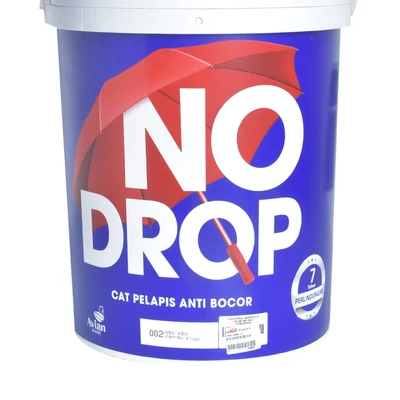 Gambar No Drop 20 Kg Cat Dinding Primer Waterproof - Abu-Abu