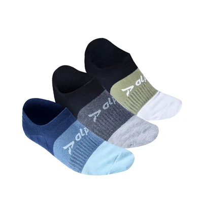 Gambar Alph Set 3 Pasang Kaos Kaki Pria No Show V2