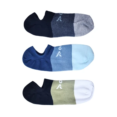 Gambar Alph Set 3 Pasang Kaos Kaki Pria No Show V2