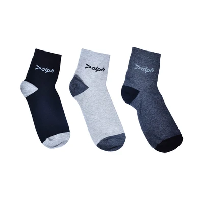 Gambar Alph Set 3 Pasang Kaus Kaki Pria Value Quarter V2