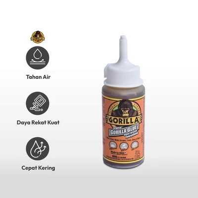 Gambar Gorilla Lem Original 118 Ml - Cokelat