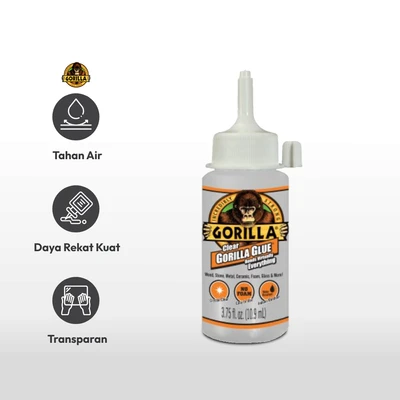 Gambar Gorilla 10.9 Ml Lem Original Clear