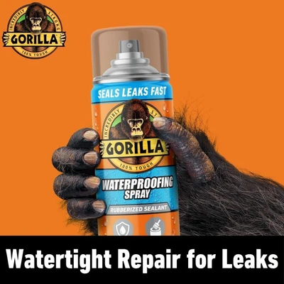 Gambar Gorilla Lem Semprot Waterproof Patch & Seal 414 Ml - Putih