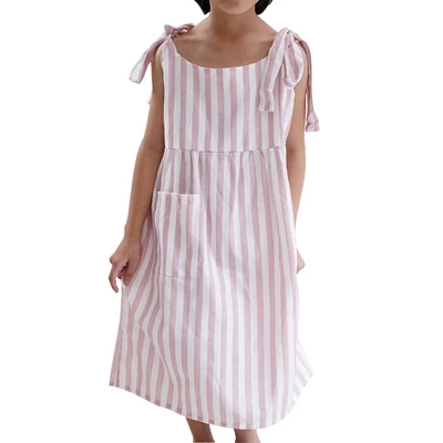 Gambar Pendopo Ukuran Dress Anak Stripe 9 Liter - Pink