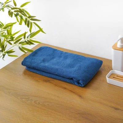 Gambar Forhom 70x140 Cm Handuk Mandi Microfiber - Biru Navy