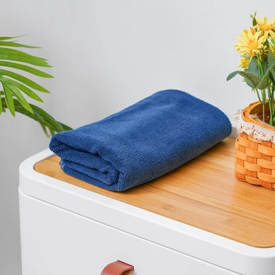 Gambar Forhom 50x100 cm Handuk Travel Microfiber - Biru Navy
