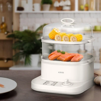 Gambar Kris Pengukus Makanan 6 Liter 800 Watt - Putih