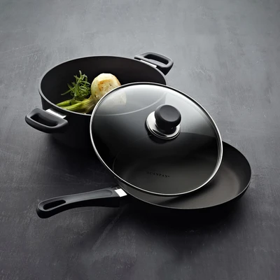 Gambar Scanpan Try Me Classic Panci Saucepan Dengan Tutup Aluminium 20 cm - Hijau