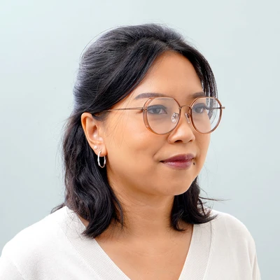 Gambar Parim Eyewear Kacamata Lensa Wide Frame - Cokelat Tea