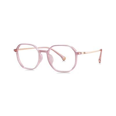 Gambar Parim Eyewear Kacamata Optical Wide Hexagonal - Pink Rose