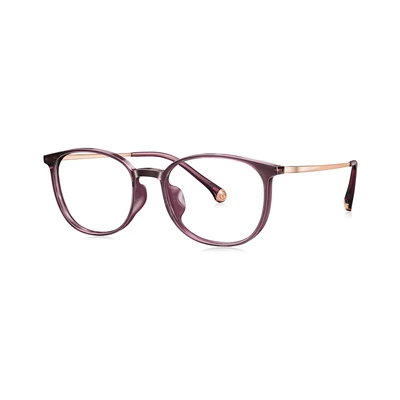 Gambar Parim Eyewear Kacamata Optical Round Frame - Ungu Viiolet