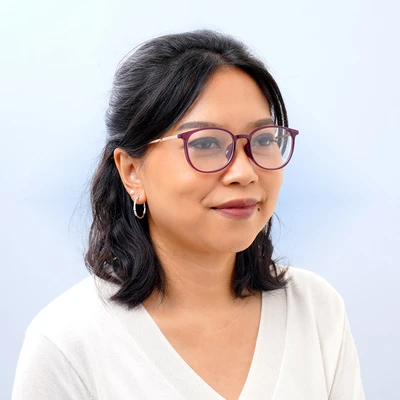 Gambar Parim Eyewear Kacamata Optical Round Frame - Ungu Viiolet
