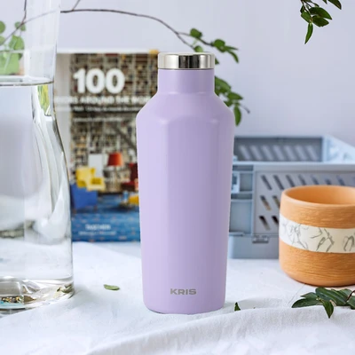 Gambar Kris 500 Ml Candy Tumbler Vacuum Flask - Ungu Lavender