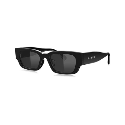Gambar Parim Eyewear Sunnies Kacamata Sunglasses Retro Rectangle - Hitam