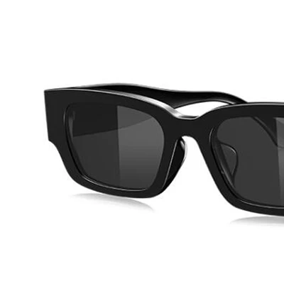Gambar Parim Eyewear Sunnies Kacamata Sunglasses Retro Rectangle - Hitam