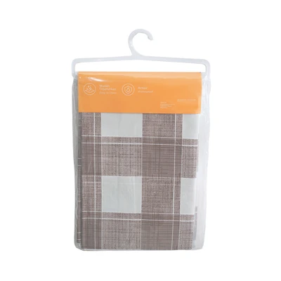 Gambar Forhom Taplak Meja PVC Checkered 145x240 cm - Merah