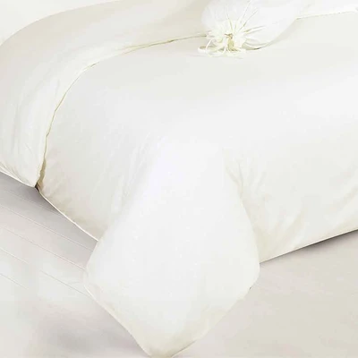 Gambar Sleeplite 120x200 cm Set 4 Pcs Seprai Single Microfiber Emboss - Ivory