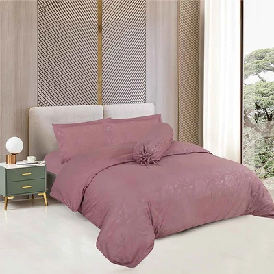 Gambar Sleeplite 120x200 cm Set 4 Pcs Seprai Single Microfiber Emboss - Ungu