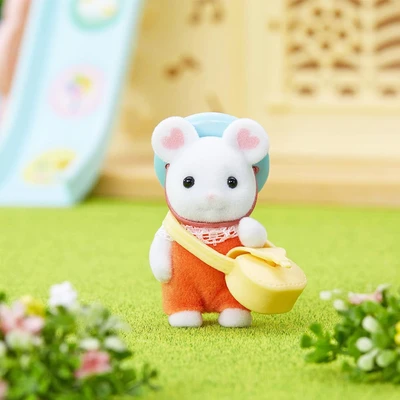 Gambar Sylvanian Families Set Mainan Boneka Marshmallow Mouse Baby 54080