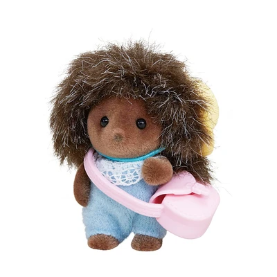Gambar Sylvanian Families Set Mainan Boneka Hedgehog Baby Esfb54100