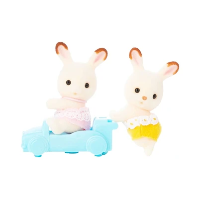 Gambar Sylvanian Families Set Boneka Chocolate Rabbit Twins 5420