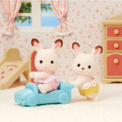 Gambar Sylvanian Families Set Boneka Chocolate Rabbit Twins 5420