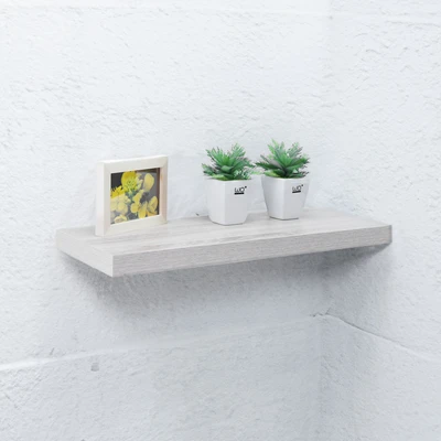 Gambar Stora Rak Dinding Dekoratif 60 cm - Putih Oak
