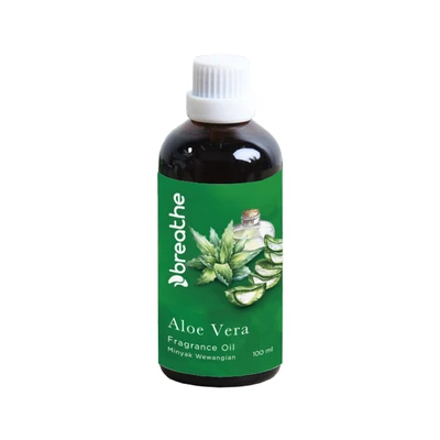 Gambar Breathe Aloe Vera Minyak Aromaterapi 100 ml