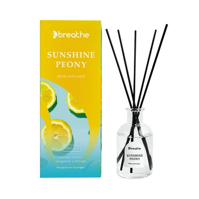 Gambar Breathe Sunshine Peony Reed Diffuser 100 ml