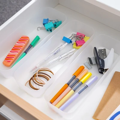Gambar Stora Organizer Laci 26x8.5x4.5 cm Set 3 pcs
