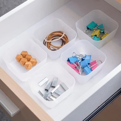 Gambar Stora Organizer Laci 8.3x8.3x4.5 cm Set 5 pcs