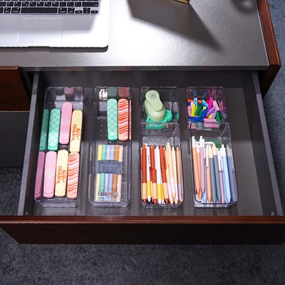 Gambar Stora Organizer Laci Clear Set 6 pcs