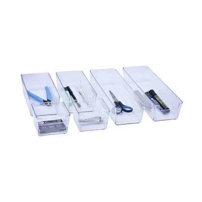 Gambar Stora Organizer Laci Clear Set 6 pcs