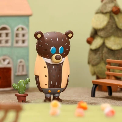 Gambar Pop Mart Minifigure Green Cow Garden One Little Random