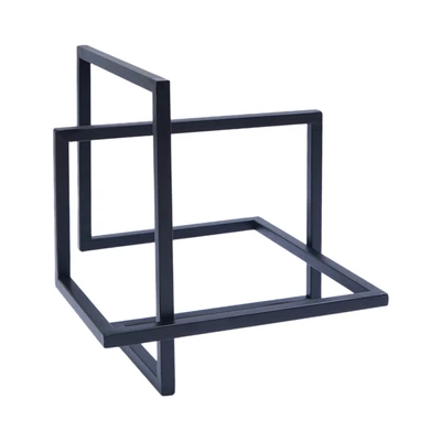 Gambar Informa Patung Miniatur Abstrak Cube 25 cm - Hitam