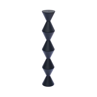 Gambar Informa Simone Tempat Lilin Dekorasi Set 2 pcs - Hitam