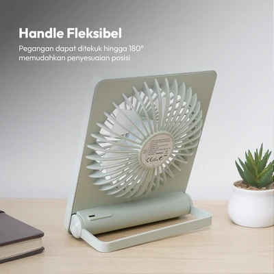 Gambar Kels Shea Kipas Angin Portable Rechargeable - Hijau