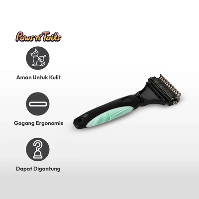 Gambar Paws N Tail Sisir Bulu Hewan Dematting