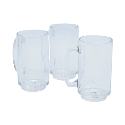 Gambar Appetite 390 Ml Set 3 Pcs Kora Gelas Kaca Dengan Handle