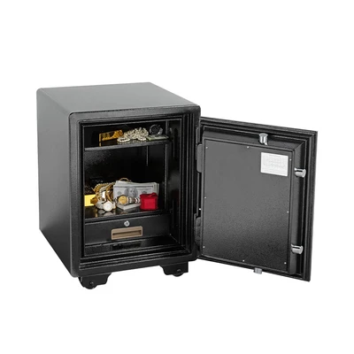Gambar Krisbow Brankas Tahan Api 47x48x47 cm YB-600ALP-C - Hitam
