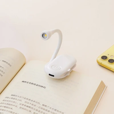 Gambar Ataru Lampu Mini Clip Rechargeable - Putih