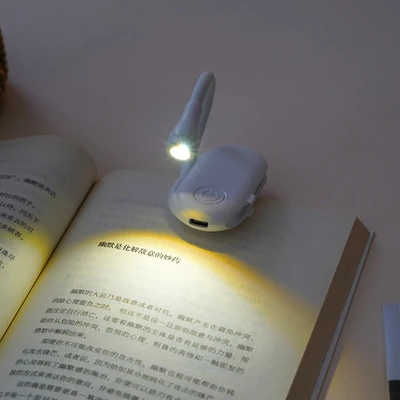 Gambar Ataru Lampu Mini Clip Rechargeable - Putih