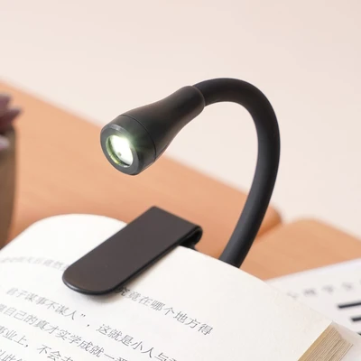 Gambar Ataru Lampu Mini Clip Rechargeable - Hitam