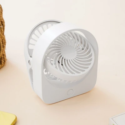Gambar Ataru Kipas Angin Portabel Rechargeable Multifunction Clip - Putih