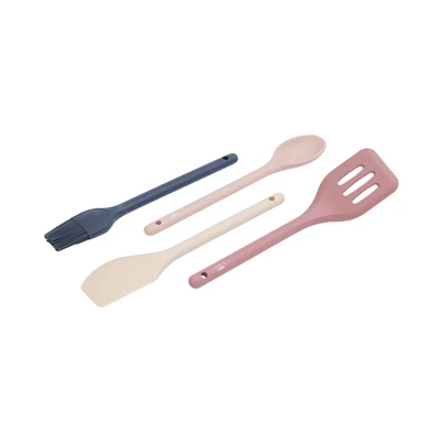 Gambar Cooking Color Prun Alat Masak Kue Silikon Set 4 pcs
