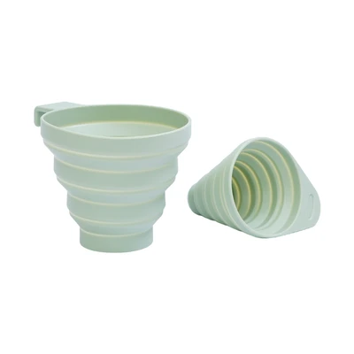 Gambar Cooking Color Prun Corong Lipat Set 2 Pcs - Hijau