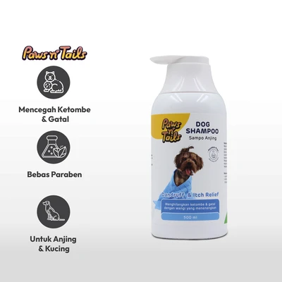 Gambar Paws N Tail Sampo Anjing Anti Dandruff & Itch Relief