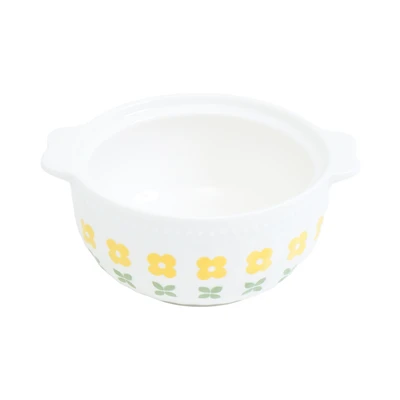 Gambar Appetite Tetsu Set Mangkuk Saji Serbaguna & Sendok Flower - Mix