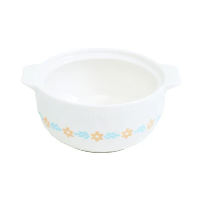 Gambar Appetite Tetsu Set Mangkuk Saji Serbaguna & Sendok Flower - Mix